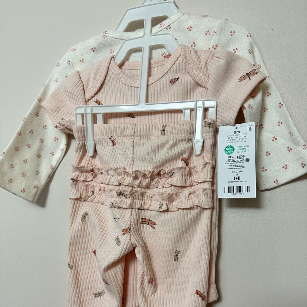 Osh Kosh/Carter’s Shirt and Shorts with Onsie